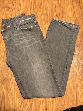 Lucky Brand Women's Straight Leg Jeans in Gray Wash